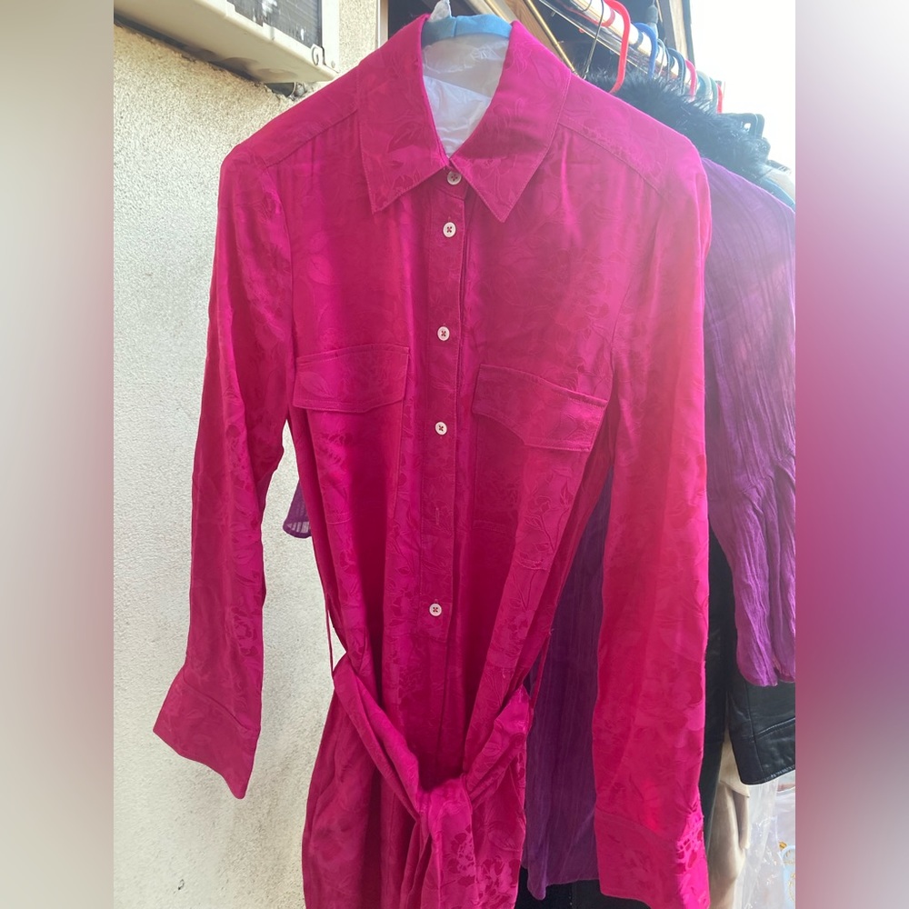 Hit pink jumpsuit